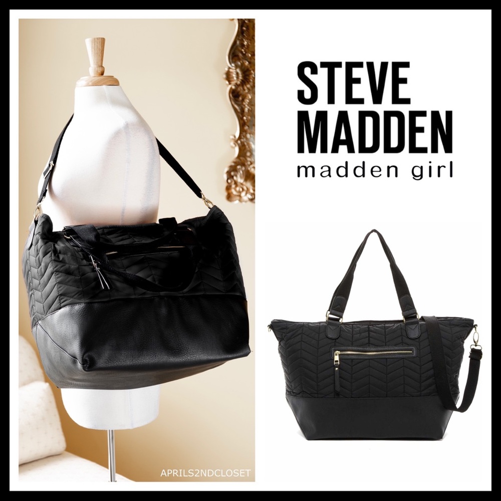 STEVE MADDEN GIRL WEEKEND OVERNIGHT TRAVEL BAG A2C - Picture 8 of 8
